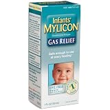 Mylicon Infant Dye Free Drops, Simethicone Anti-Gas,  1-Ounce Boxes (Pack of 4)