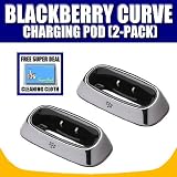 Blackberry Curve 8300 8310 8320 8330 Charging Pod (2-Pack) with Exclusive FREE Complimentary Super Deal Micro Fiber Cleaning Cloth