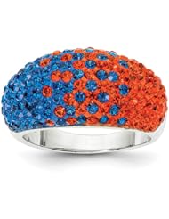 Sterling Silver Swarovski Elements Gainesville Spirit Ring