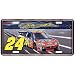 #24 Jeff Gordon '08 Metal License Plate w/ Car & Number