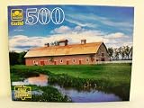 Golden Guild 500 Piece Puzzle - Scout's Rest Ranch Nebraska (Buffalo Bill Ranch State Historic Park)