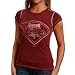 Search : Philadelphia Phillies Ladies Red Triblend Stitched T-shirt