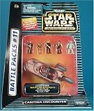 Star Wars Micro Machines Cantina Encounter - with Landspeeder with Poseable-Action Figures