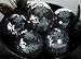 Dark Blue Mosaic Glass Ball Bowl Home Decor Art