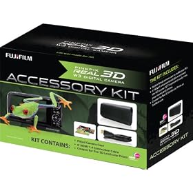 Click here to buy Fuji Film FinePix Real 3D W3 Essentials Accessory Kit by Fuji.