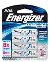 Energizer L91BP-8 Lithium AA Photo Battery (8-Pack)