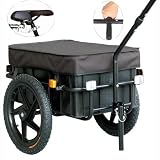 VEELAR 16" Lastenanh�nger & Handwagen Fahrradanh�nger 60kg Zuladung