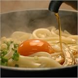亀城庵 釜上げうどんと釜玉うどんセット・送料無料