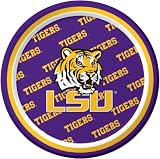 Creative Converting LSU Tigers Dessert Paper Plates (8 Count)
