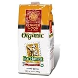 Copper Moon Eco Harvest Organic Coffee, Ground, 10-Ounce Bags (Pack of 3)
