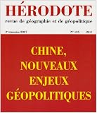 H�rodote, N 125, 2e trimestre : Chine, nouveaux enjeux g�opolitiques