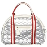 CL by Laundry Medium Quilted Satchel - Silver