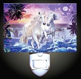 Fantasy Horses Decorative Night Light