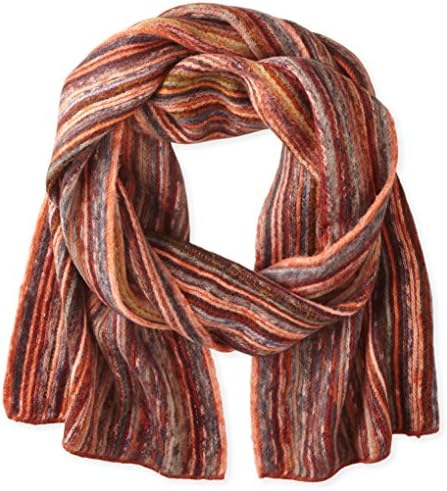 La Fiorentina Women's Stripe Knit Scarf
