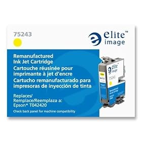 Inkjet Cartridge, For Stylus 82, 420 Page Yield, Yellow
