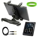 51zz7MKVl2L. SL160  In Car Theater System Accessories Kit: Vizio 8 Inch Honeycomb Tablet Computer Backseat Headrest Car Mount + Aux Cable + Live * Laugh * Love VanGoddy Wristband