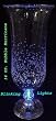 Hurricane Glass with Falshing Lights
