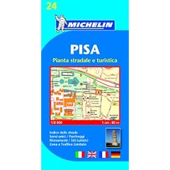 Stadtplan Pisa: Localkarte (Michelin Localkarte)