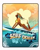 Surfboarding Queen Mousepad