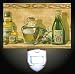 Garden Olive Oil Decorative Night Light