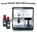 Krups XP2010 Combination Coffee & Espresso Machine with FREE Decalcifier and FREE Shipping