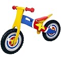 Captain America Kids / Boys / Girls Wooden Balance Bike Scooter First Ride Learning Bicycle