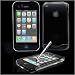 Crystal Clear Transparent with Lens Snap-On Cover Hard Case Cell Phone Protector for Apple iPhone i-Phone 3G