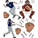 Instant Murals Baseball Wall Transfer Stickers - Sports Player