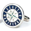 Seattle Mariners MLB Logo'd Executive Cufflinks w/Jewelry Box
