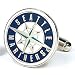 Seattle Mariners MLB Logo'd Executive Cufflinks w/Jewelry Box