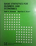Basic statistics for business and economics