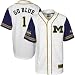 Michigan Wolverines White Bullpen Baseball Jersey