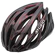 Giro Saros Cycling Helmet Black/Red Flames, L
