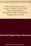 Thermal conductivity of gases in metric units : the rare gases at atmospheric pressure in the temperature range 270 to 2200 K