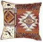 Kokopelli Southwestern Decorative Tapestry Toss Pillow