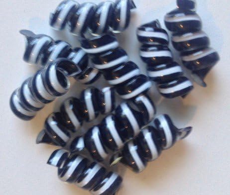 Sidewinder Soft Coils - Striped Shimmers (Large, 10 Pcs.)