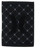 Hurley Iconic Print Trifold Wallet: Black