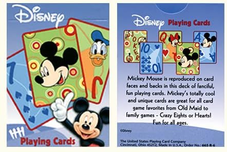 Mickey Mouse and Friends Playing Cards 2 Decks