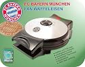 Waffeleisen mit FC Bayern München Logo