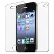 Front and Back Reusable Screen Protector for Apple iPhone 4 (3 pack)