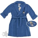 Blue Champ Boxing Fleece Bath Robe for Toddler Boys