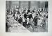 LAW SOCIETY DINNER CHANCERY LANE 1894 ANTIQUE PRINT