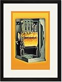 Black Framed/Matted Print 17x23, Furnace #4 Black Framed/Matted Print 17x23, Furnace #4