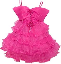 Girls  Spaghetti Strap Flower-Girl Dress/Party Dress  With Ruffles
