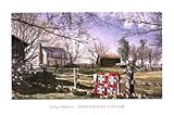 IMAGE OF Foothills Color HIGH QUALITY CANVAS Print With Light Added BRUSHSTROKES Phillip Philbeck 24x16