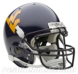 WEST VIRGINIA MOUNTAINEERS Schutt Full Size Authentic ProAir II/Air Advantage Football Helmet