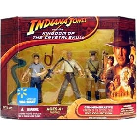 Indiana Jones - 3 Action Figure Pack Set 2 - Mutt Williams, Indiana Jones & Colonel Dovchenko