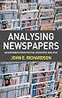 Analysing Newspapers: An Approach from Critical Discourse Analysis