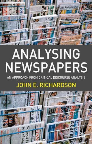 Analysing Newspapers: An Approach from Critical 