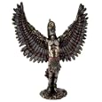 CHEROKEE EAGLE DANCE Real Bronze Powder Cast Native American Indian Sculpture Statue